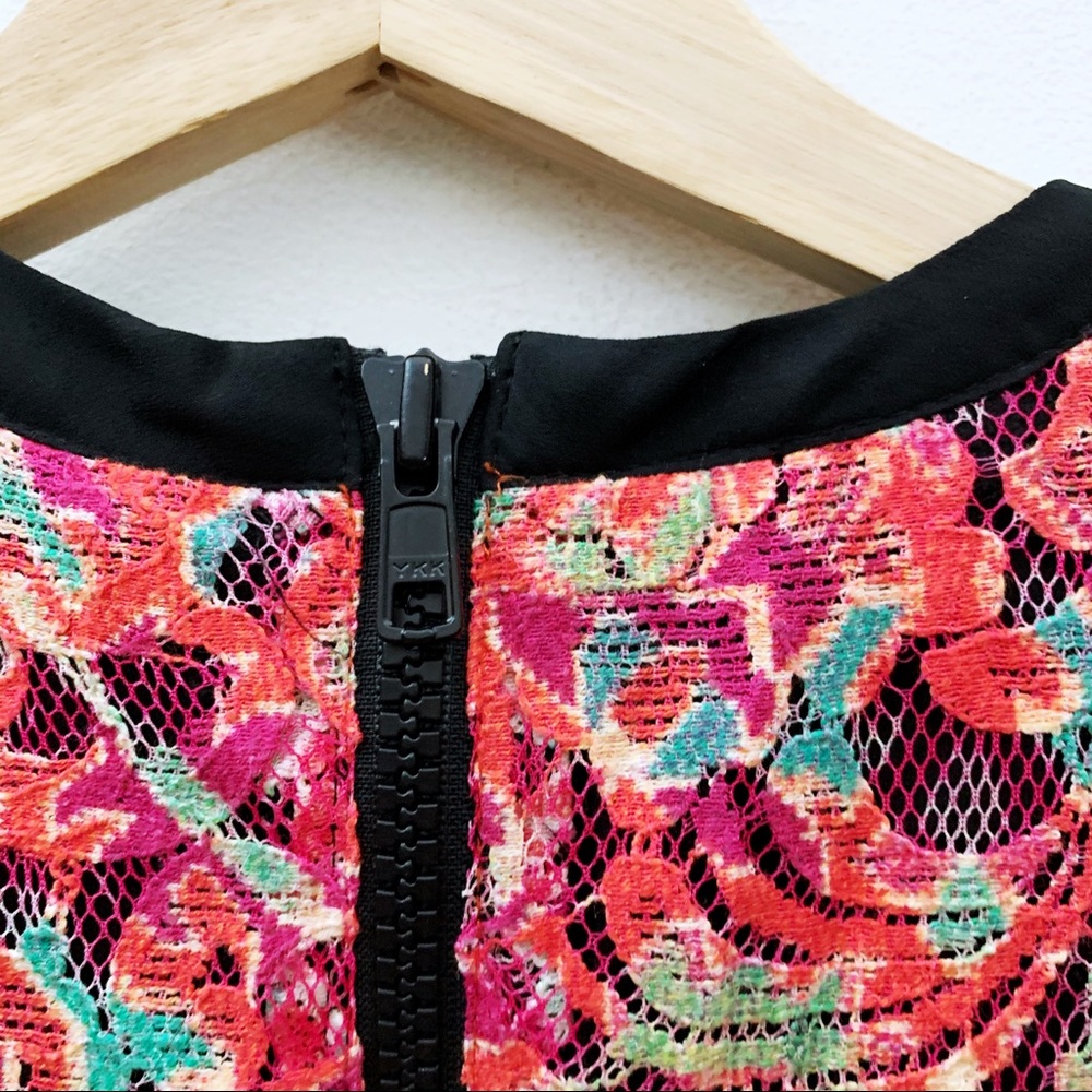 ☀️2/$20 Shakuhachi Deco Lace Overlay Mini Dress - Picture 11 of 15